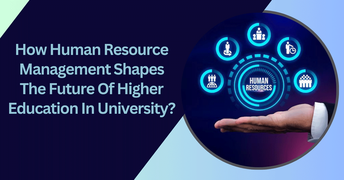 How Human Resource Management Shapes The Future Of Higher Education In University?